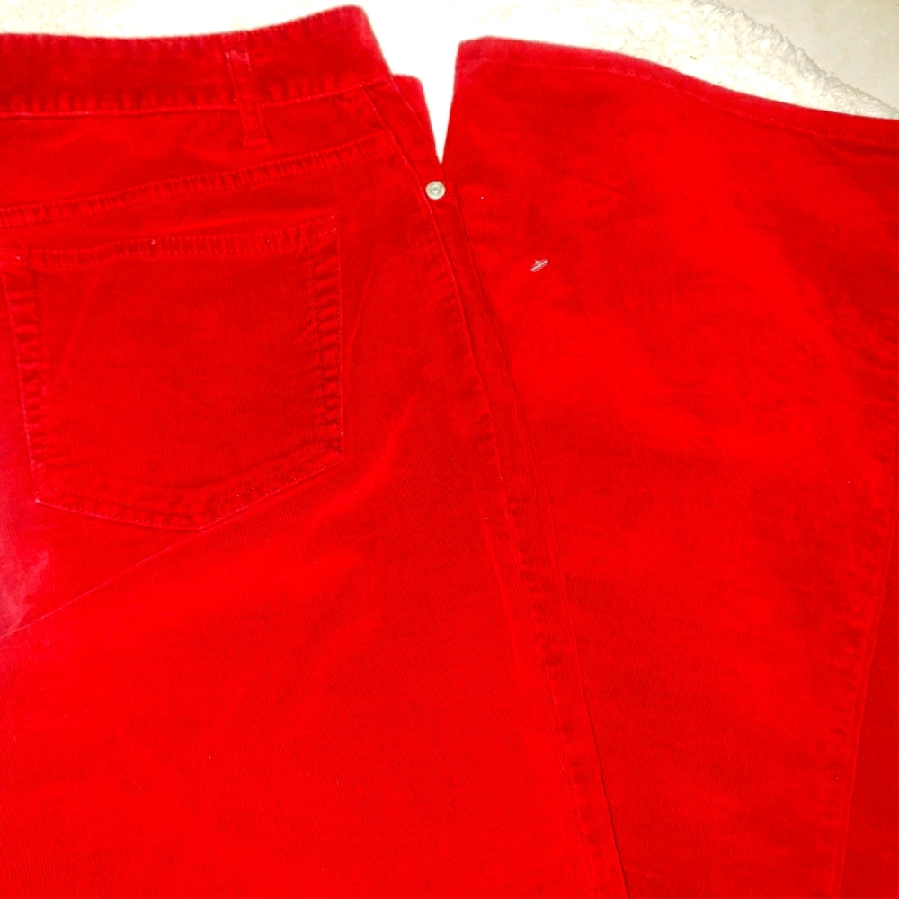 5/35 NWOT J JILL SZ 12 CORDUROY BOOTCUT JEANS NEW